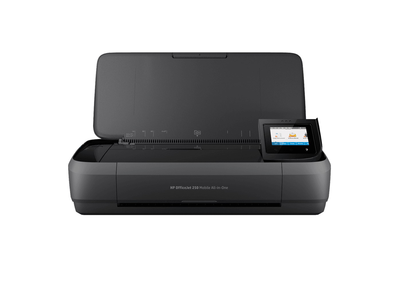 Compact portable all-in-one mobile printer